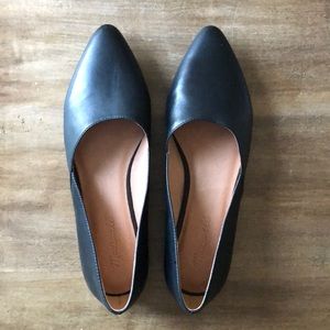 Madewell Lizbeth Flat in Leather Size 9.5
